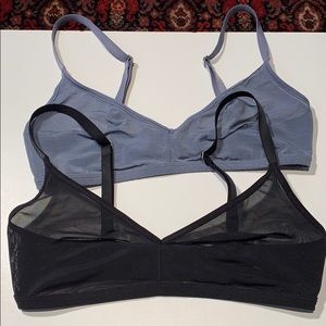 2 Negative Wireless Sieve Bra Size 2 Black/Slate